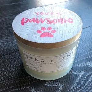 Sand + Paws Tahitian Vanilla Soy Wax Candle